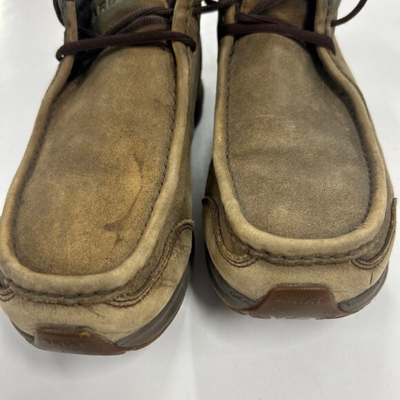 Ariat Casual Suede Lace-Up Shoes | Comfort Core | Earth Tone Workwear size 8 main image 8